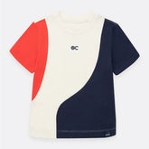 Camiseta Con Bloques De Color